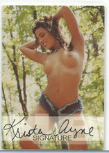 Load image into Gallery viewer, Playboy Natural Beauties Krista Ayne Autograph Card
