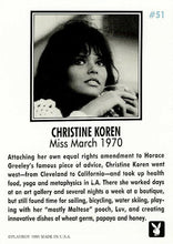 Load image into Gallery viewer, Playboy March Edition #51 Christine Koren
