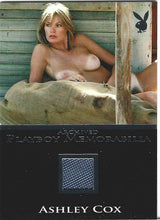 Load image into Gallery viewer, Playboy&#39;s Sexy and Sassy Ashley Cox Platinum Foil Archived Memorabilia Card
