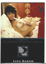 Load image into Gallery viewer, Playboy&#39;s Sexy and Sassy Lisa Baker Platinum Foil Archived Memorabilia Card
