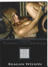 Load image into Gallery viewer, Playboy&#39;s Sexy and Sassy Reagan Wilson Platinum Foil Archived Memorabilia Card
