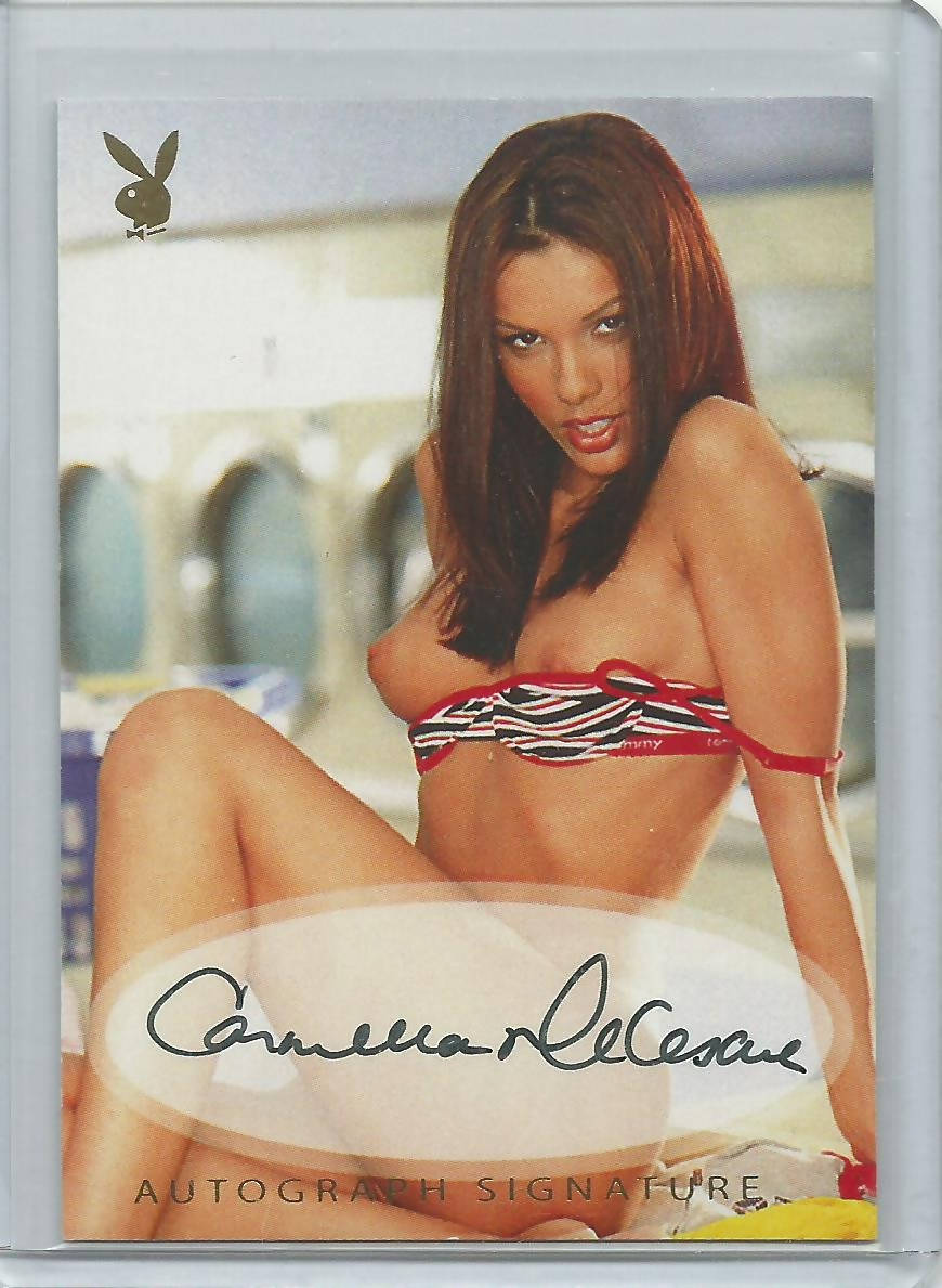 Playboy Girls of Summer Carmella DeCesare Autograph Card CD1