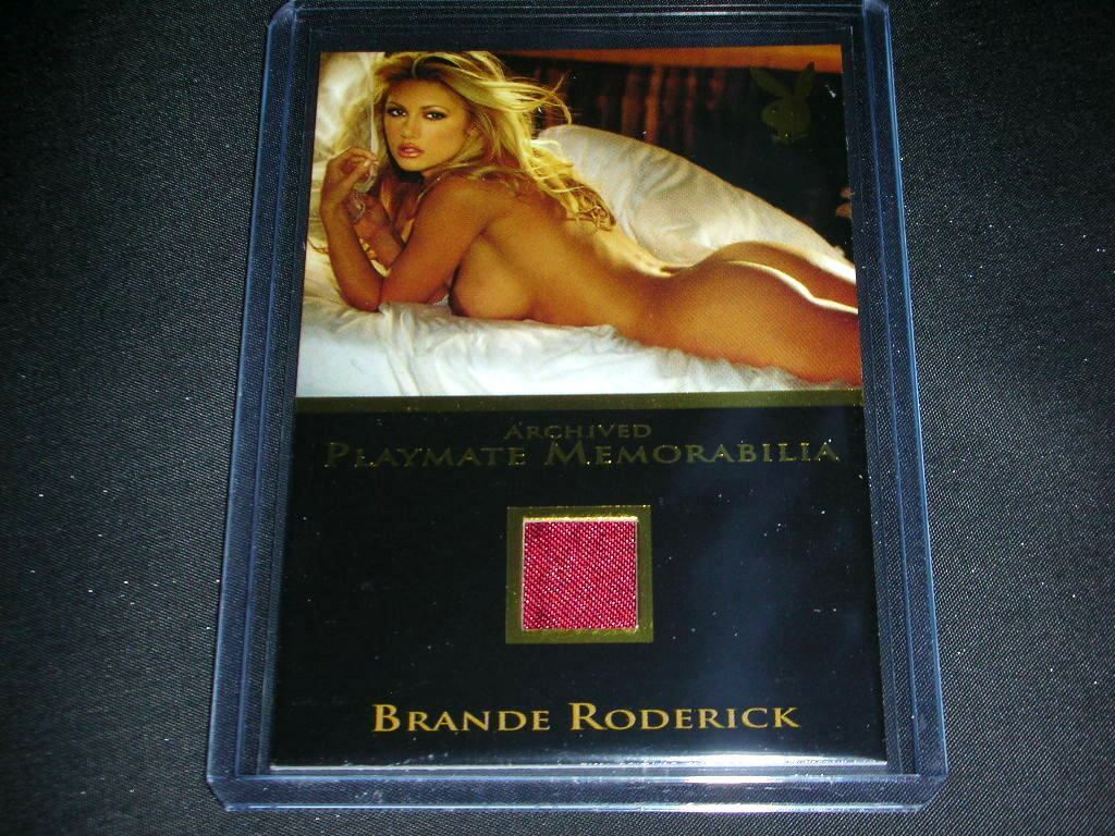 Playboy Wet & Wild 3 Brande Roderick Archived Memorabilia Card – Xandebay