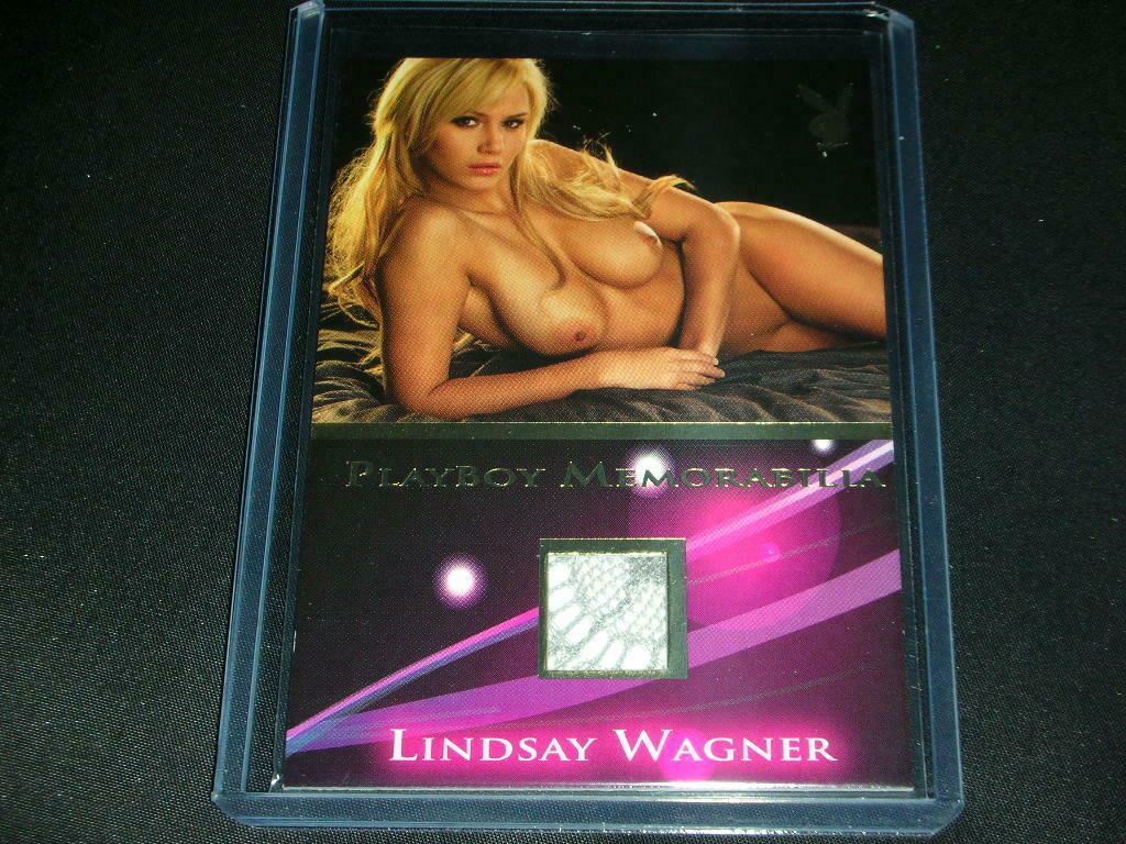 Playboy Sexy Vixens Lindsay Wagner Memorabilia Card