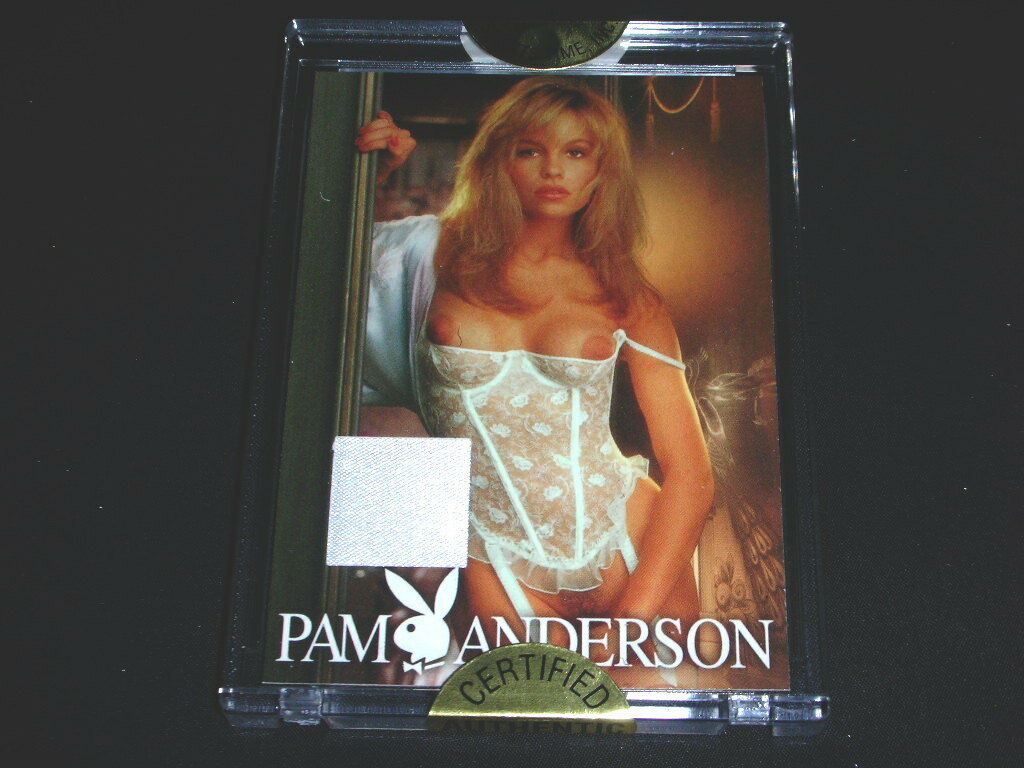 Playboy, Best of Pam, Pamela Anderson Collectors Club Memorabilia Card