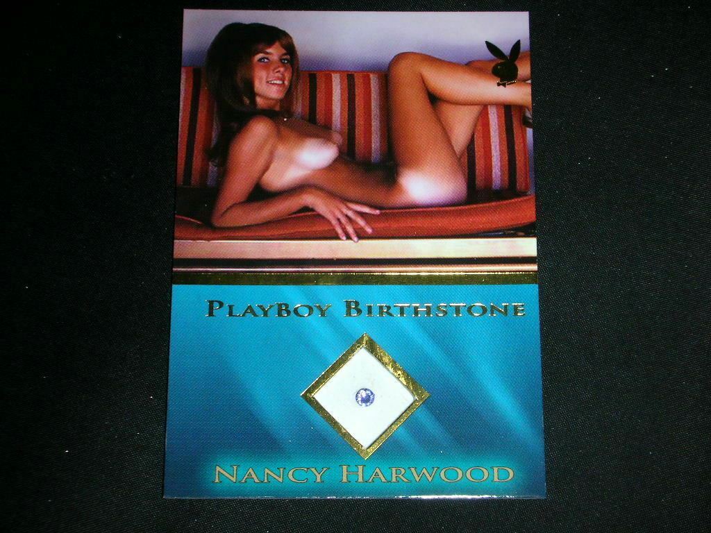 Playboy Heads & Tails Nancy Harwood Birthstone Card