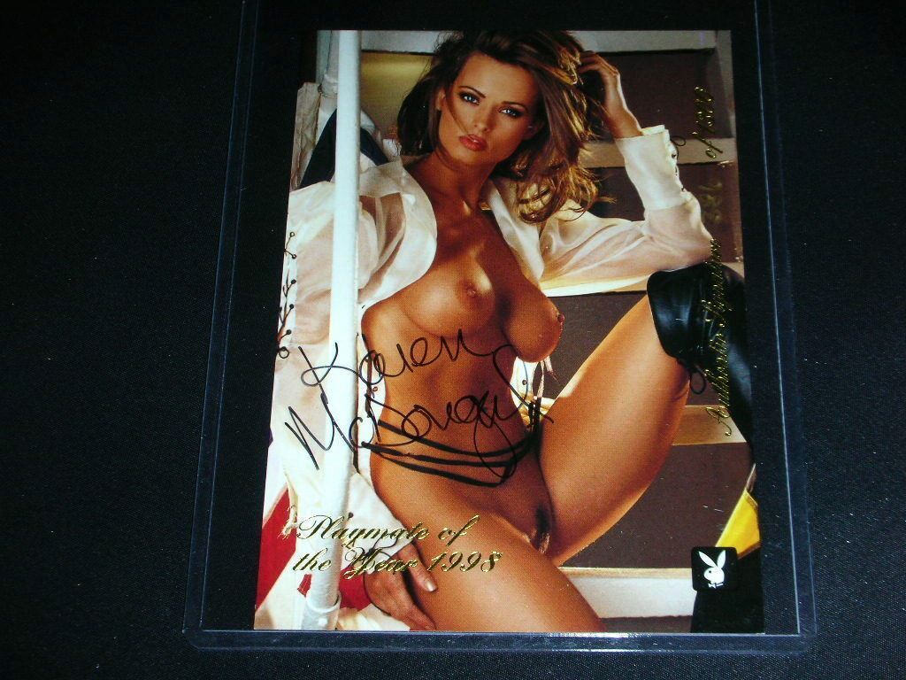 Playboy November Edition Karen McDougal PMOY Jumbo Auto