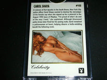 Load image into Gallery viewer, Playboy April Edition Carol Shaya Promo Auto Card

