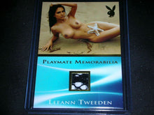 Load image into Gallery viewer, Playboy Wet &amp; Wild 3 Leann Tweeden Memorabilia Card
