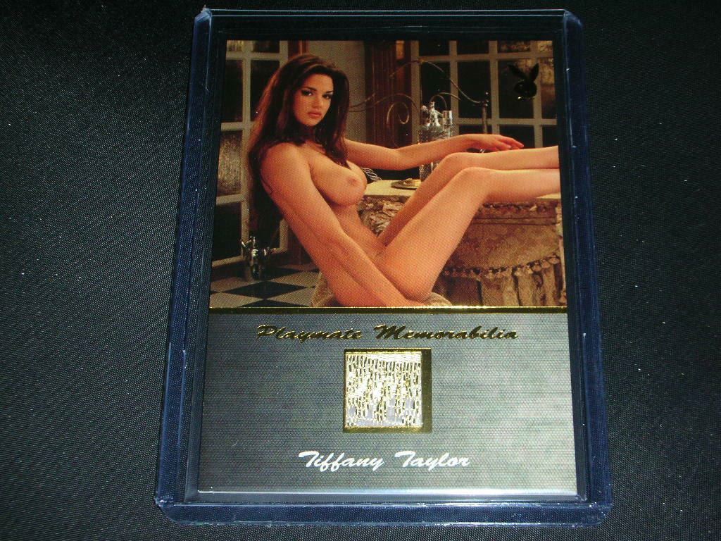 Playboy Centerfold Update 2 Tiffany Taylor Memorabilia Card