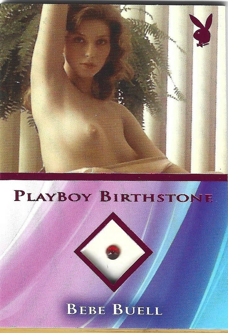 Playboy Lingerie Dreams Bebe Buell Pink Foil Birthstone Card – Xandebay