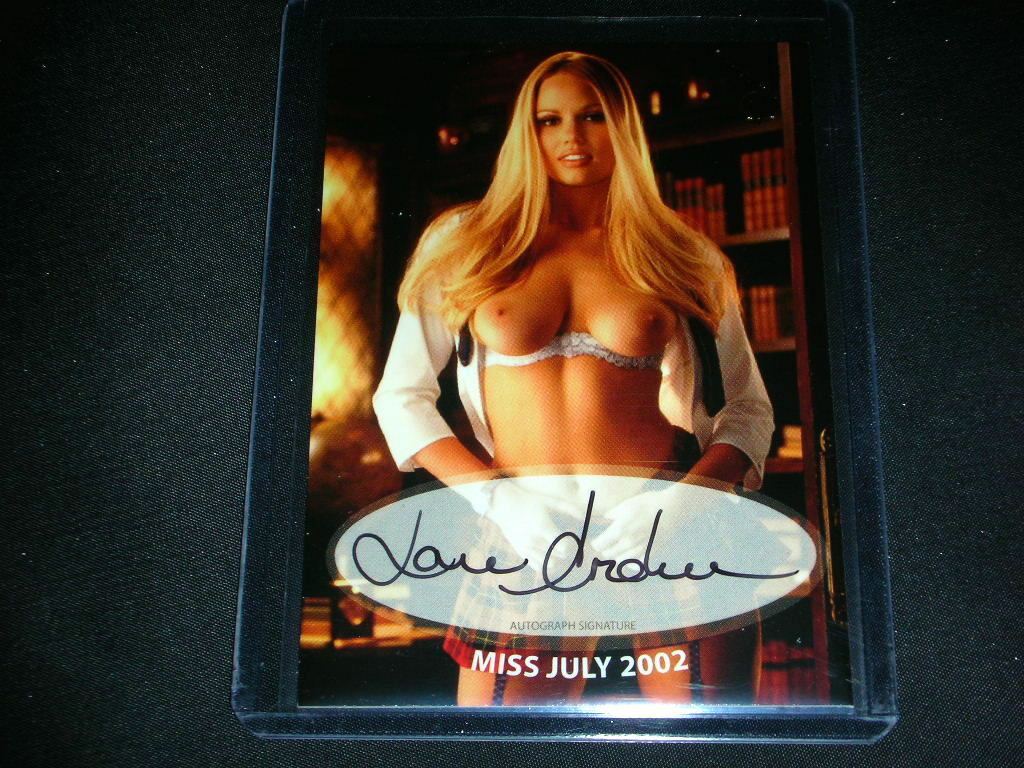 Playboy Centerfold Update 3 Lauren Anderson Auto Card