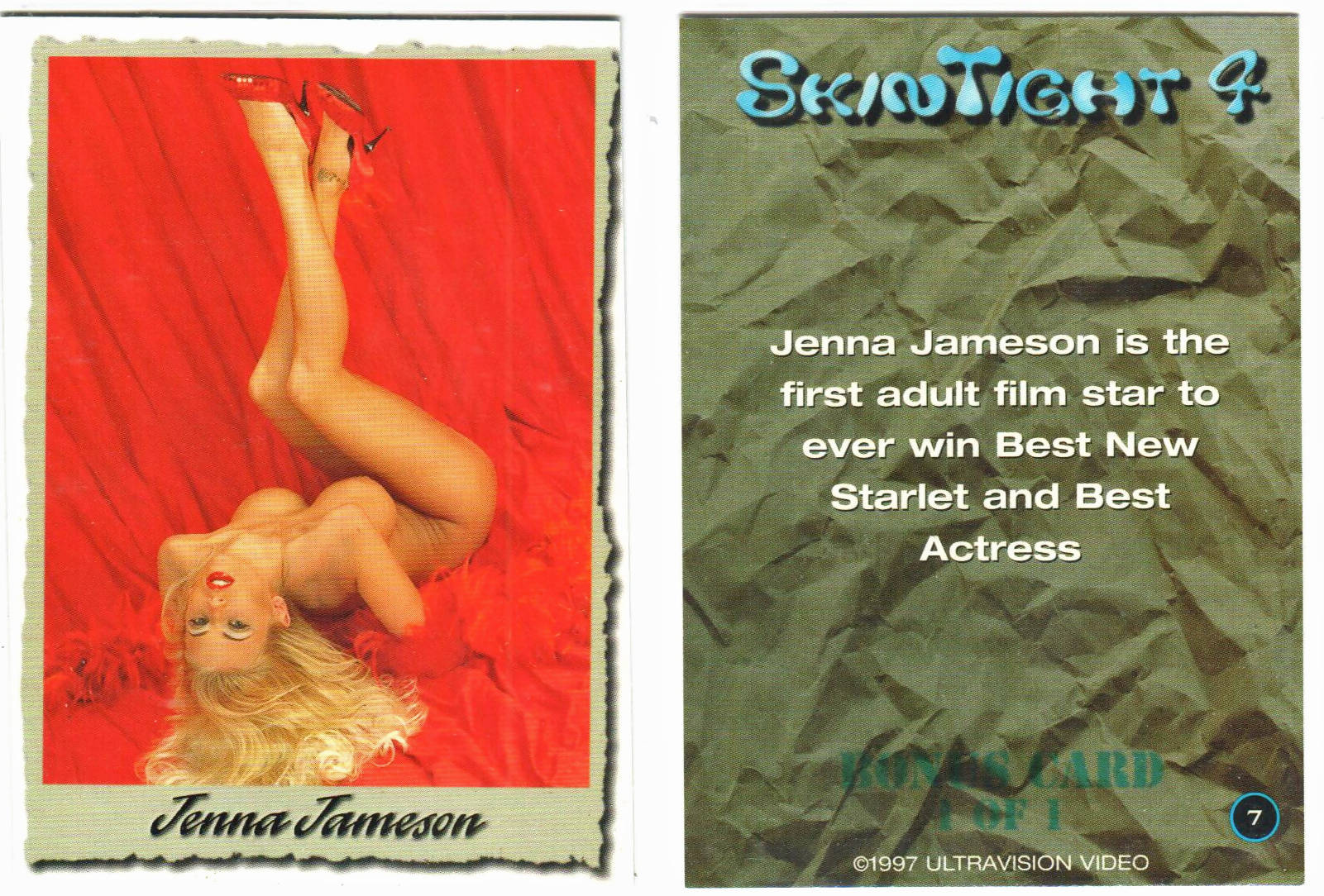 Skintight series 4 - Jenna Jameson - Promo + Bonus Card [quantity 5 ea –  Xandebay