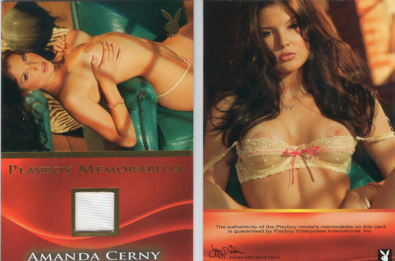 HARD BODIES: Memorabilia - Amanda Cerny (GOLD FOIL)