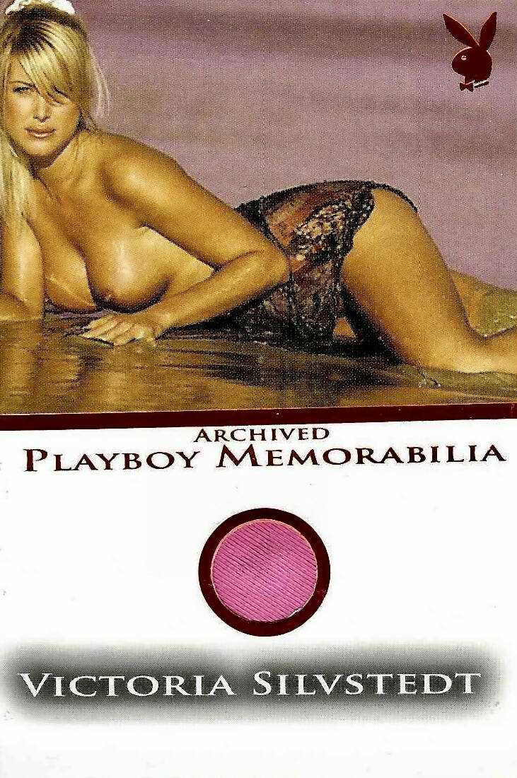 Playboy The Sexy 100 Archived Memorabilia Victoria Silvstedt Red Foil –  Xandebay