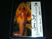 Load image into Gallery viewer, Playboy May Edition Susie Scott Auto Card

