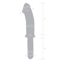 Load image into Gallery viewer, Glas 11in Realistic Double Ended Dildo W- Handle

