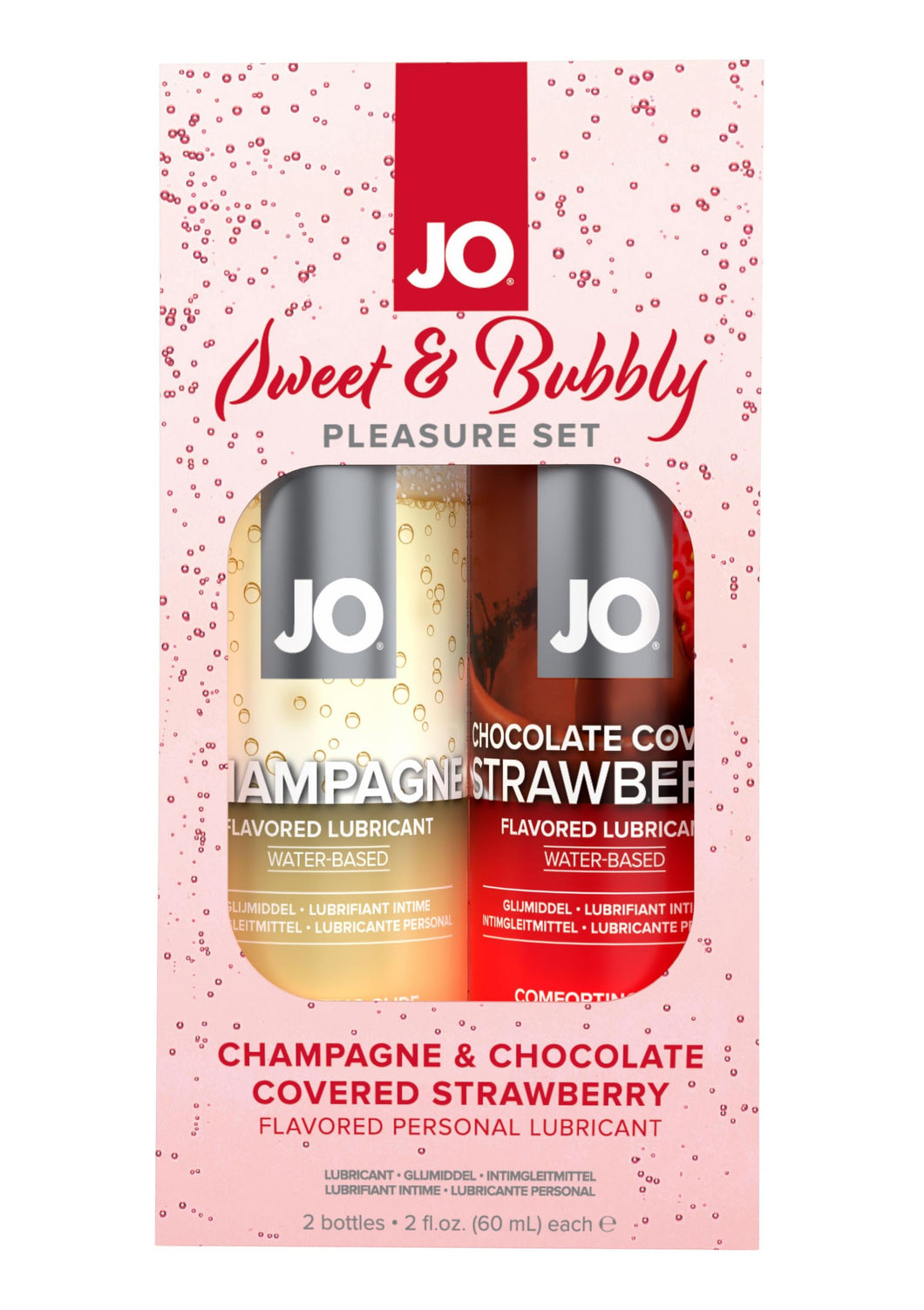 Jo Sweet & Bubbly Pleasure Set Champagne-chocolate Strawberry