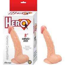 Load image into Gallery viewer, Hero 8in Curved Cock White
