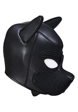 Load image into Gallery viewer, Neoprene Puppy Hood Black

