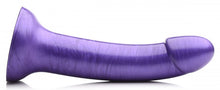 Load image into Gallery viewer, Strap U G-tastic 7in Metallic Silicone Dildo Purple
