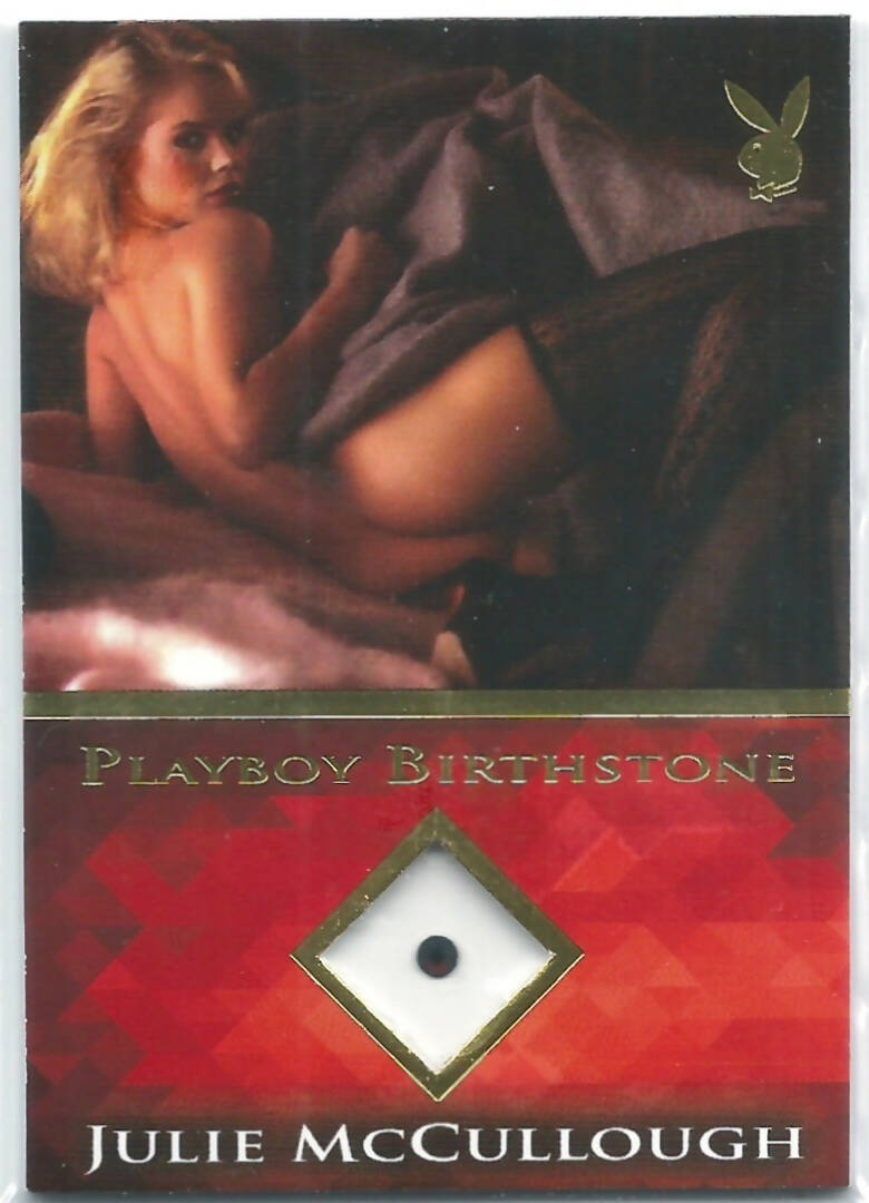 Playboy The Sexy 100 Julie McCullough Gold Foil Birthstone Card – Xandebay