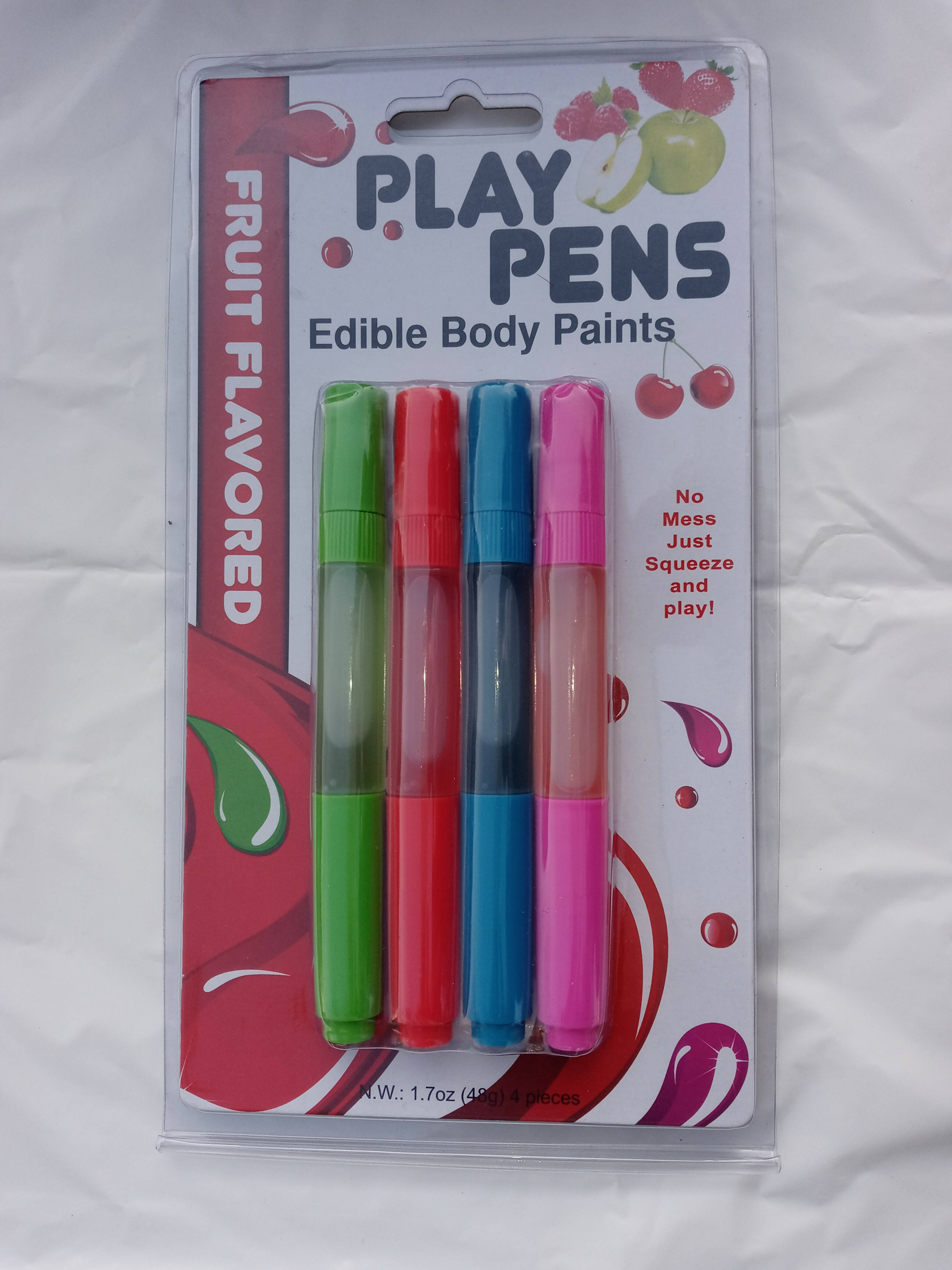 Play Pens Edible Body Paints –