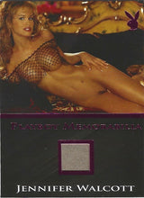 Load image into Gallery viewer, Playboy Voluptuous Vixens Jeniffer Walcott Pink Foil Memorabilia Card
