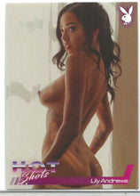 Load image into Gallery viewer, Playboy&#39;s Hot Shots Lily Andrews Card #5!
