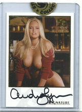 Load image into Gallery viewer, Playboy 50th Anniversary Audra Lynn Gold Foil Autograph Card
