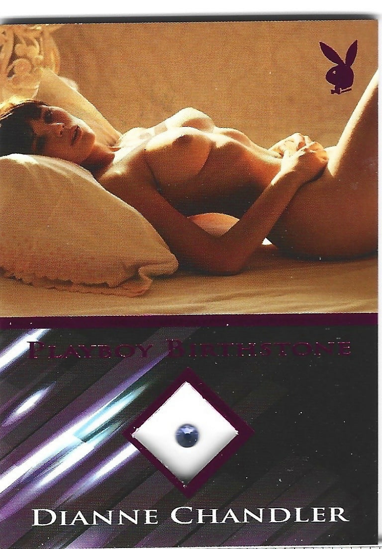 Playboy's Hot Shots Dianne Chandler Pink Birthstone Card!