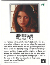 Load image into Gallery viewer, Playboy Centerfolds May Edition Jennifer Liano Card #51
