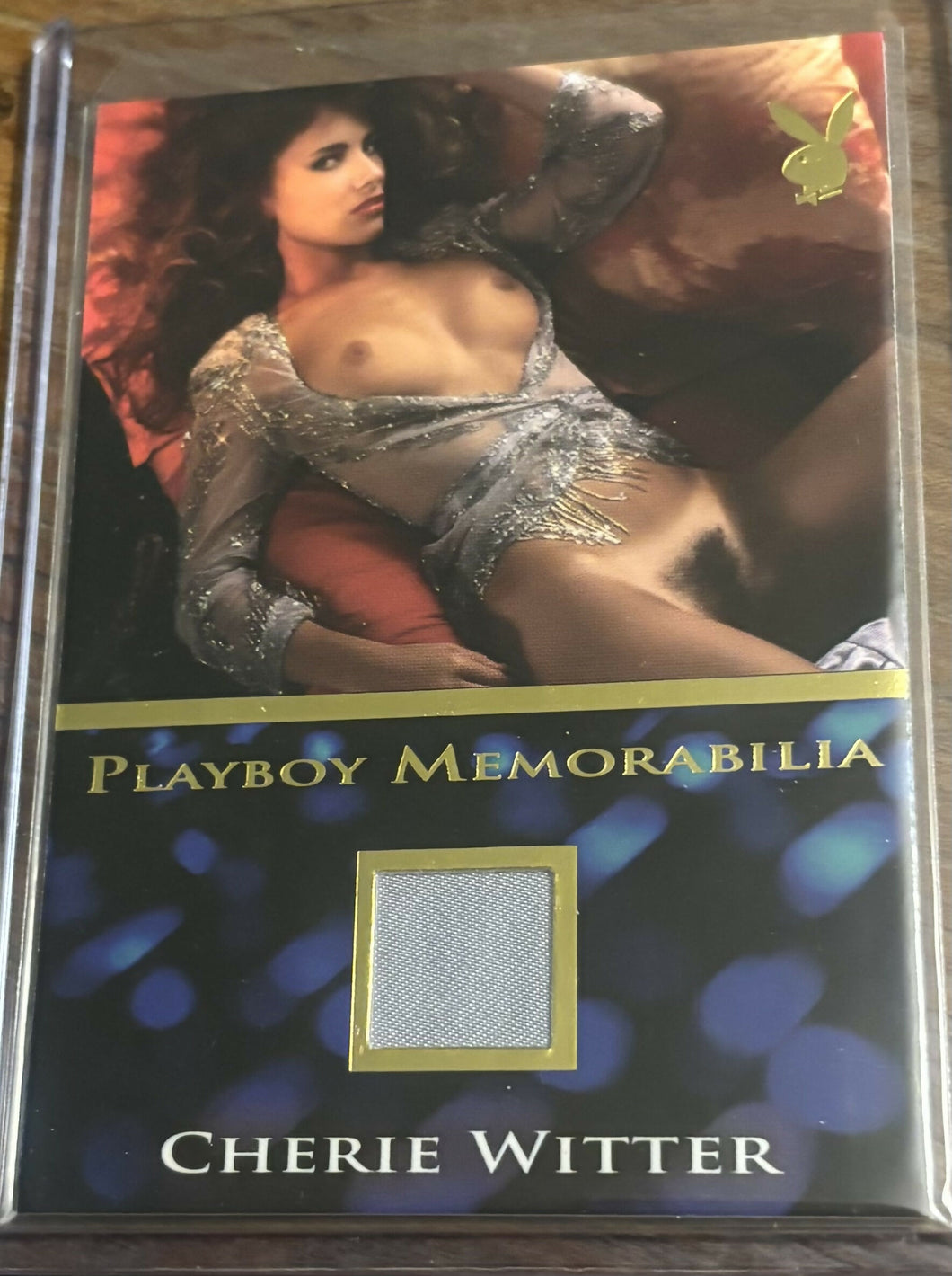 Cherie Witter memorabilia Playboy card from the Spotlight release