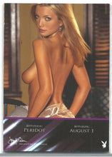 Load image into Gallery viewer, Playboy&#39;s Hot Shots Kimberly Holland Platinum Birthstone Card!
