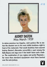 Load image into Gallery viewer, Playboy March Edition #18 Audrey Daston
