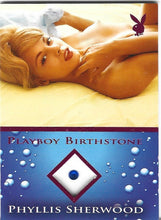 Load image into Gallery viewer, Playboy Bathing Beauties Phyllis Sherwood Pink Foil Birthstone Card
