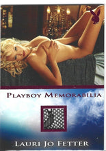 Load image into Gallery viewer, Playboy&#39;s Daydreams Lauri Jo Fetter Pink Foil Memorabilia Card
