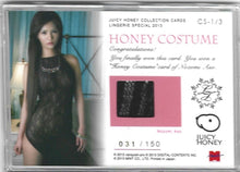 Load image into Gallery viewer, Juicy Honey Lingerie Special 2013 Nozomi Aso Honey Costume CS-1/3 S/N 031/150
