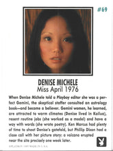 Load image into Gallery viewer, Playboy Centerfolds April Edition Denise Michele Card #69
