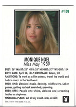 Load image into Gallery viewer, Playboy Centerfolds May Edition Monique Noel Card #108
