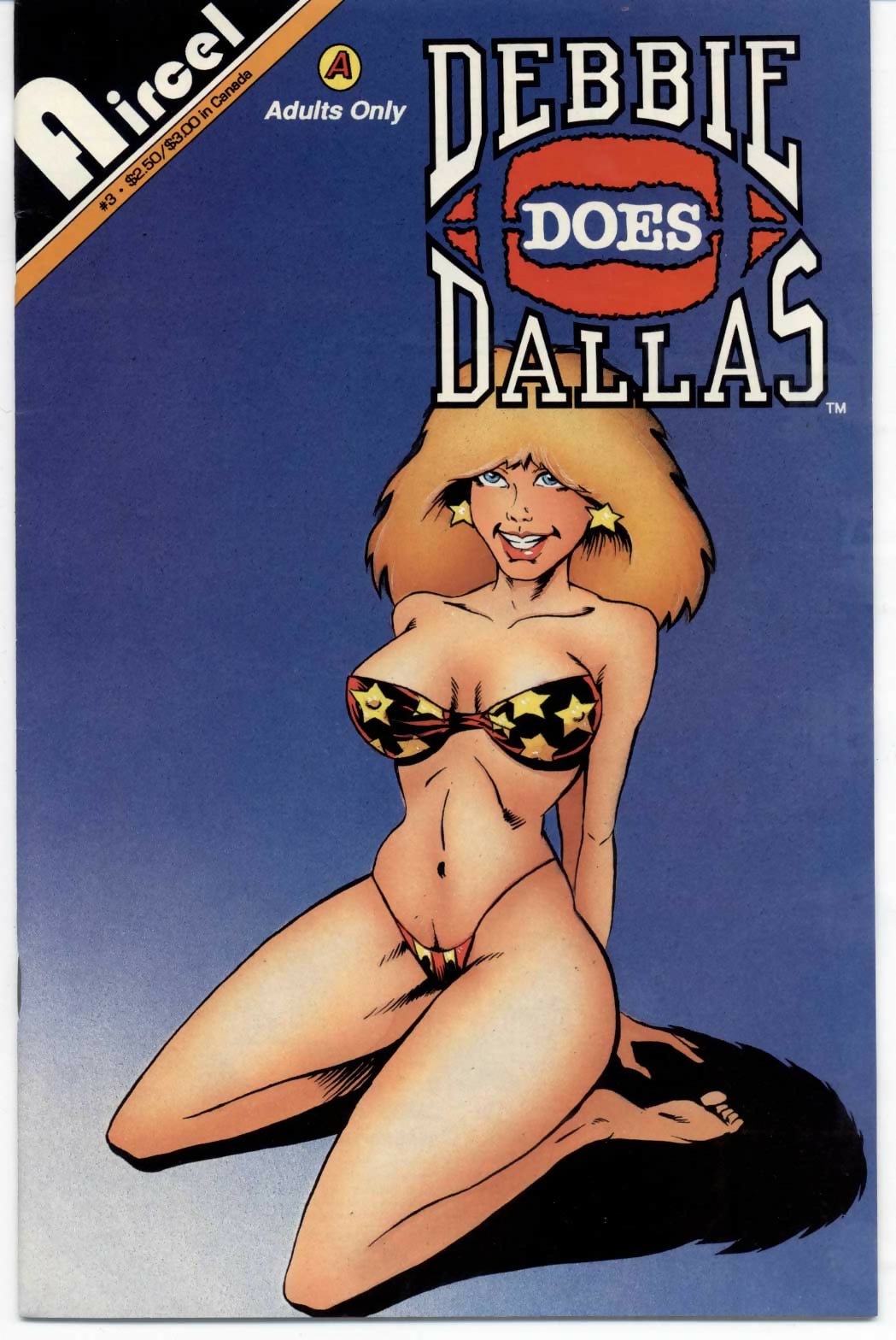 Debbie Does Dallas #3 & 5 - 2 comics - [Aircel 1991] excellent condition