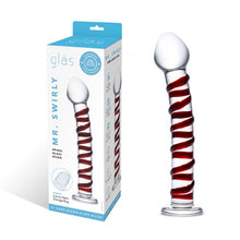 Load image into Gallery viewer, Glas Mr Swirly Spiral Glass Dildo
