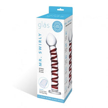 Load image into Gallery viewer, Glas Mr Swirly Spiral Glass Dildo

