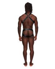 Load image into Gallery viewer, Uranus Studded Harness Black
