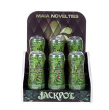 Load image into Gallery viewer, Jackpot Cannabis Crystal Clear Stroker 6pc Display
