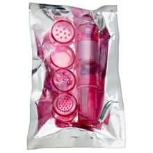 Load image into Gallery viewer, (bulk) Cloud 9 Novelties Mini Massager Pocket Rocket W/ 4 Attachments
