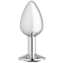 Load image into Gallery viewer, Cloud 9 Gems Silver Chromed Anal Plug
