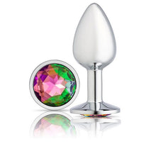 Load image into Gallery viewer, Cloud 9 Gems Silver Chromed Anal Plug
