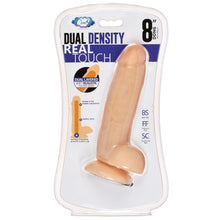 Load image into Gallery viewer, Cloud 9 Dual Density Dildo Touch Thick W- Realistic Painted Veins &amp; Balls 8 In

