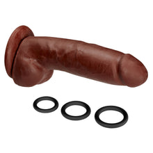 Load image into Gallery viewer, Cloud 9 Dual Density Dildo Touch Thick W- Realistic Painted Veins &amp; Balls 8 In W-
